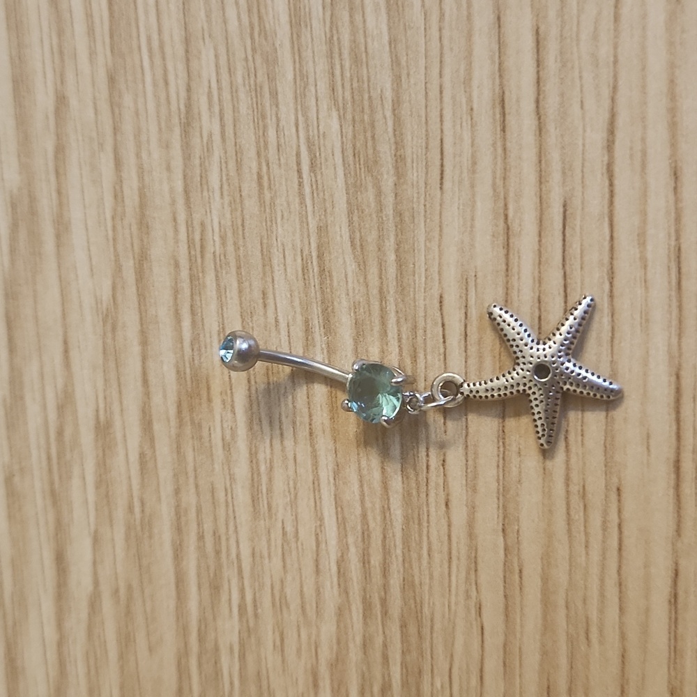 Starfish Belly Button Ring